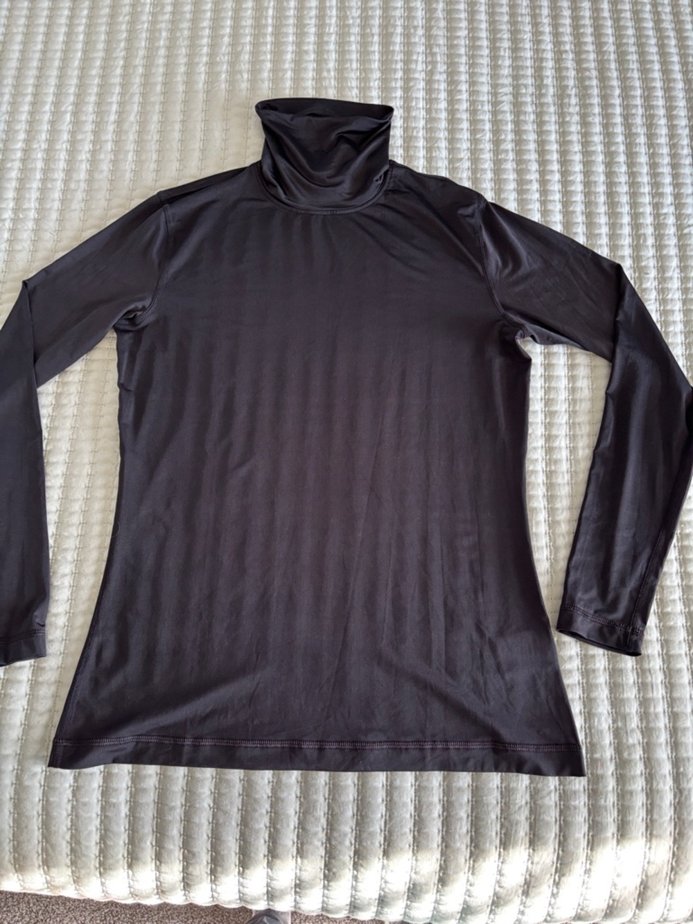 Lands' End Black Long Sleeve Baselayer